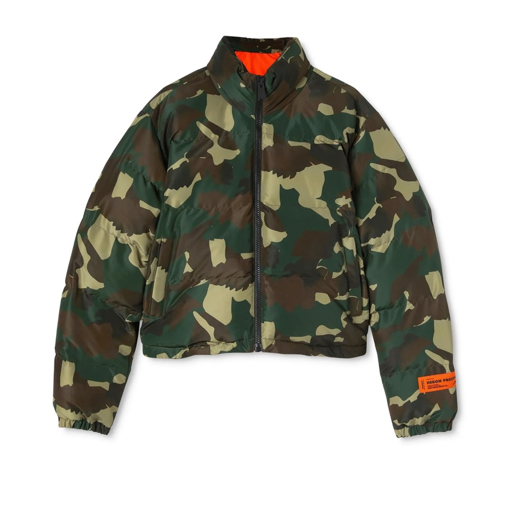 Cropped Camo Puffer l Wild Fable